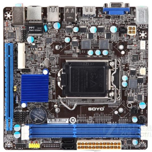爆新 1155针梅捷SY-H61L-M主板 H61 VGA HDMI ITX 17x17cm DDR3