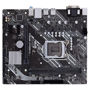 爆新 1200针Asus/华硕 PRIME H410M-K主板 H410 VGA DVI H410M-F
