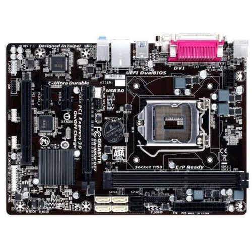 爆新 1150针Gigabyte/技嘉 B85M-D3V主板 B85 VGA DVI USB3 DDR4