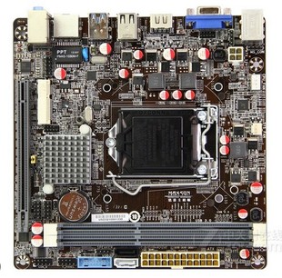 ITX 1155针MAXSUN B75 铭瑄 主板 冲新 全固版 17X17CM B75IL