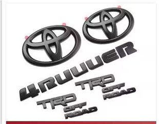 SR5车标 贴标 ABS覆盖标 美系超霸改装 适用于丰田4runner覆盖车标