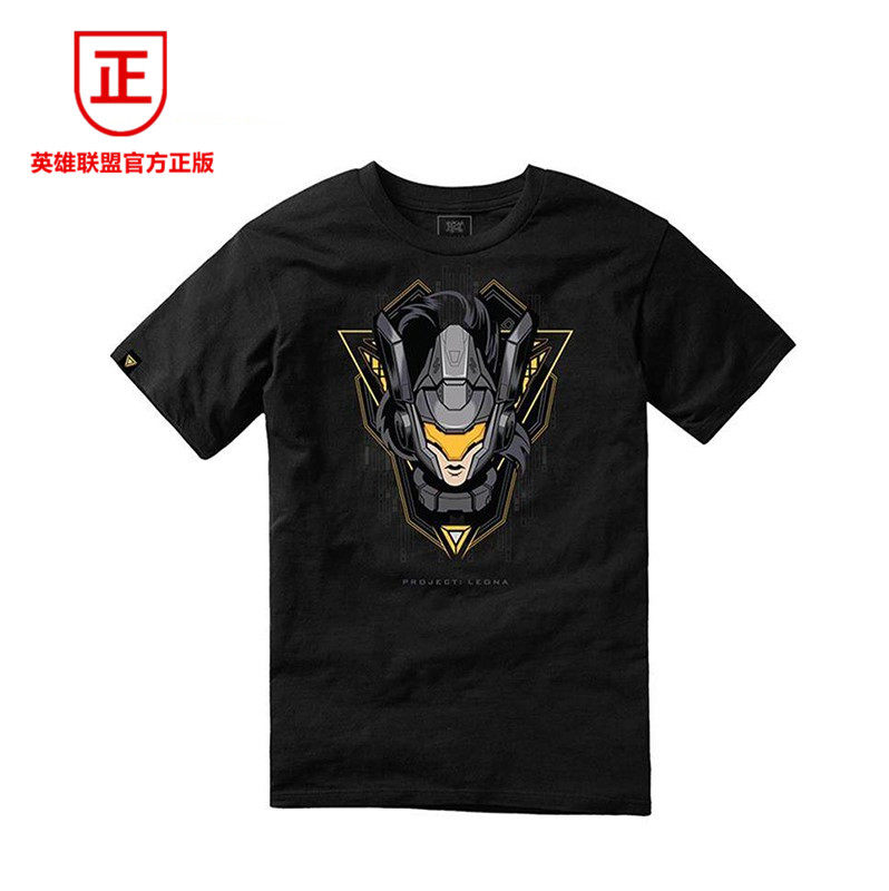 官方正版LOL英雄联盟蕾欧娜T恤圆领短袖游戏周边个性印花现货动漫