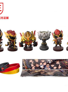 官方正版LOL英雄联盟FPX夺冠迷你手办套装荣誉版全套现货公仔摆件