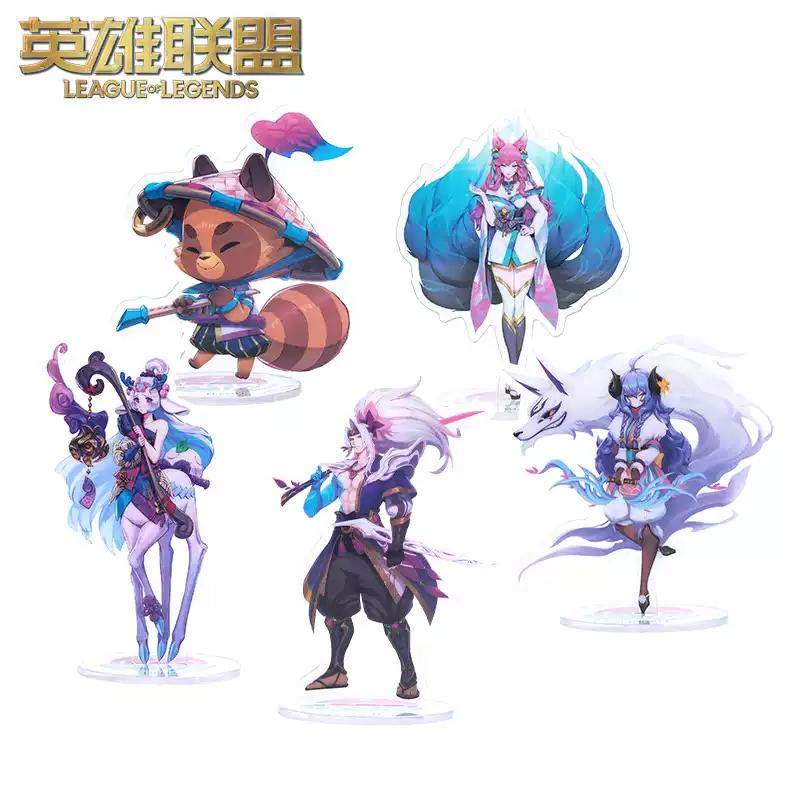 官方正版LOL英雄联盟灵魂莲华亚克力立牌-明昼系列游戏周边现货
