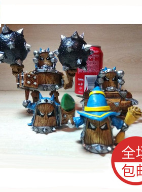 官方正版LOL英雄联盟士兵套装手办红蓝色小兵炮兵超级兵摆件模型