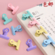 创意糖果色金属小夹子票夹小书夹长尾夹diy手工夹学生试卷作业夹