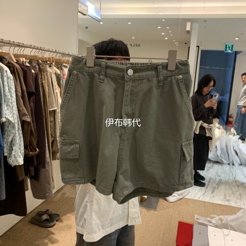 26夏松紧工装口袋休闲时尚短裤