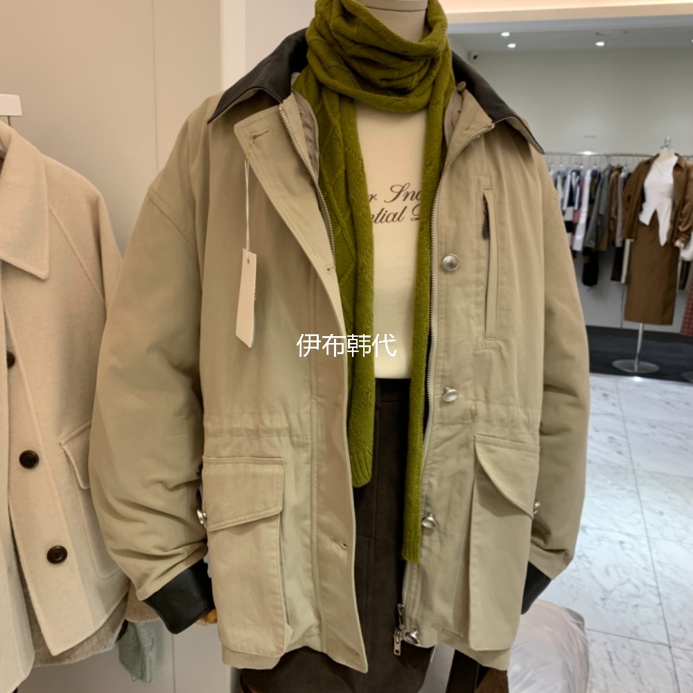 翻领风衣夹克外套内胆羽绒服外套