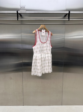 MYDRESS韩国东大门正品代购26夏款 圆领休闲碎花背心裙连衣裙女