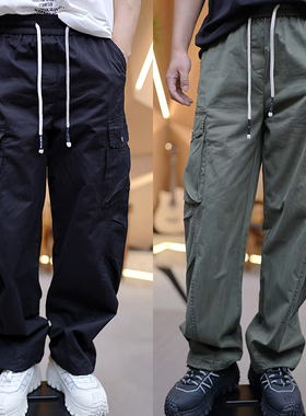 13004  男士直筒休闲裤复古水洗高街  B02-8833