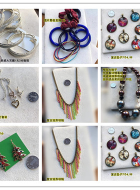 短项链质感十字架小狐狸