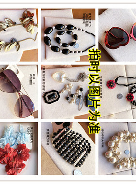 外贸琉璃朋克项链耳环