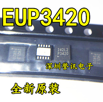 全新原装 EUP3420JIR1 丝印P3420 2A同步降压型转换器 TDFN10正品