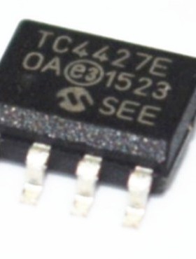 TC4427EOA 贴片 SOP8 芯片 TC4427E 驱动器芯片 双通道