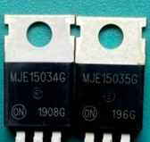 MJE15034G  MJE15035G 推动管 全新原装进口 一对价