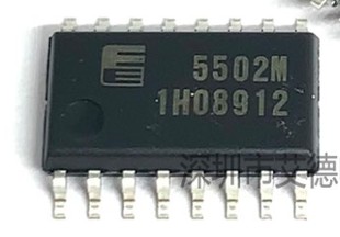FA5502M 丝印 5502M 贴片SOP16 功率因率校准控制芯片