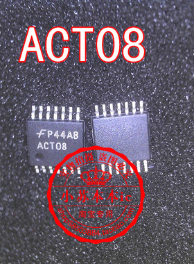 全新原装 74ACT08MTCX TSSOP14 ACT08 AD08 逻辑贴片
