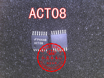 全新原装 74ACT08MTCX TSSOP14 ACT08 AD08 逻辑贴片