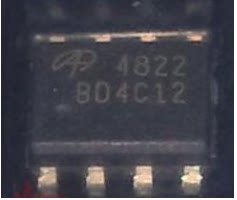 全新原装【直拍】AO4822A SOP-8 双N沟道 30V 8A MOS场效应管