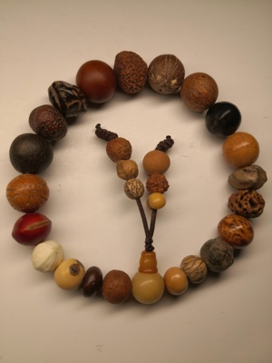 菩提多宝串18籽21+6种菩提手持天然菩提佛珠手持手工定制老吴手作