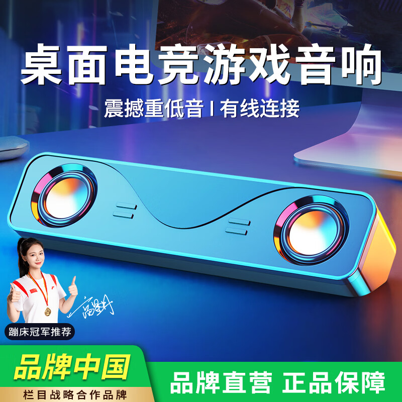 赛达电脑音响桌面音箱台式机笔记本喇叭手机外接有线usb接口小型