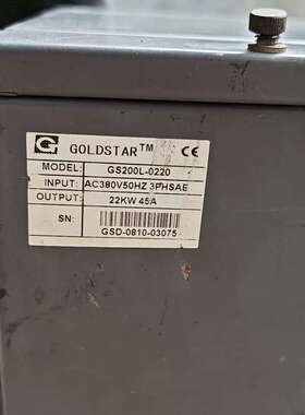 议价GOLDSTAR 高士达变频器 22KW 45A