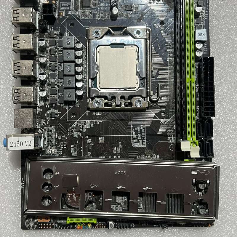 议价E5-2450V2处理器，CPU针脚完好，配主板，板u套装，图片
