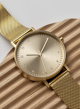 BIJOUONE彼树湾B60极简设计米兰尼斯气质礼物礼盒男女精钢手表