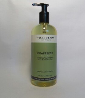 双皇冠 包邮 英国原装Tisserand滴莎兰德葡萄籽基础油500ML 现货