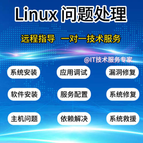 欧拉/龙蜥/凝思/linux系统问题解决修复软件安装故障技术支持