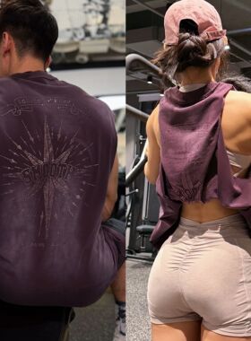 【八芒星钻坎肩】美式标牌复古做旧男女无袖背心健身休闲运动撸铁