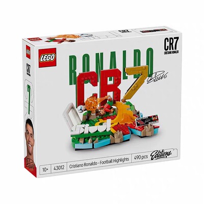 乐高创意系列世界杯lego43012 C罗进球瞬间益智拼装积木玩具现货