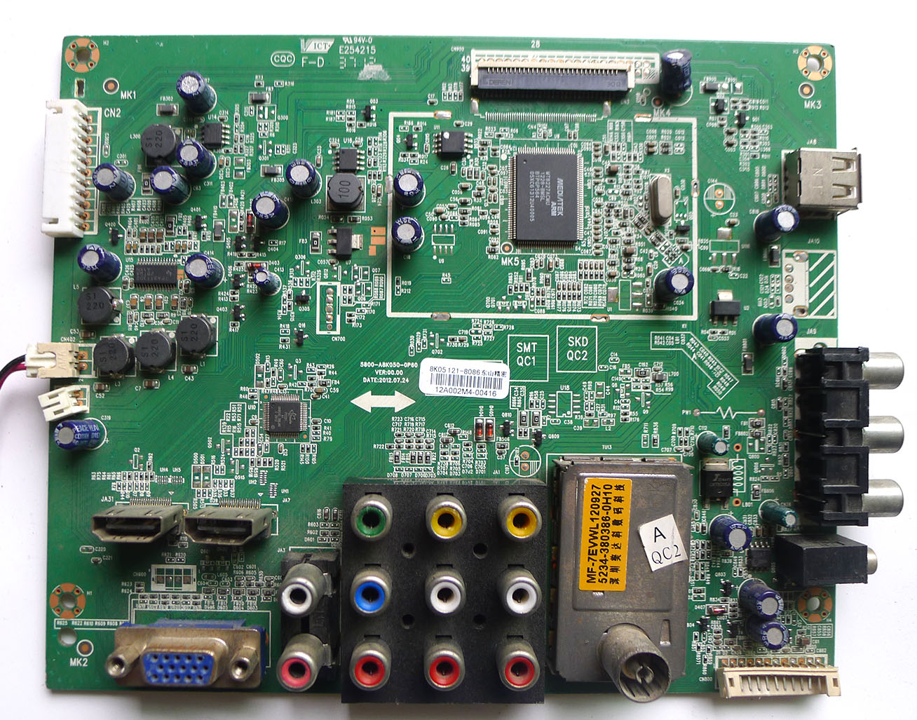 创维液晶电视机主板5800-A8K050