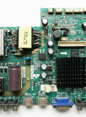 原装乐华 39S570 液晶电视机三合一主板 3RT82AV 配屏 LVF390BEDN