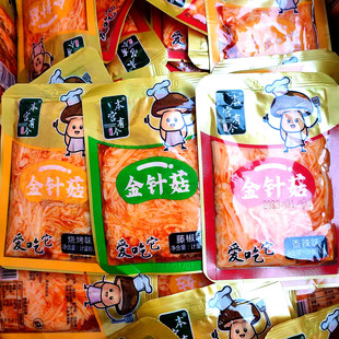 5斤装香辣金针菇多口味菇类解馋下饭菜新鲜咸菜凉菜酱菜方便速食