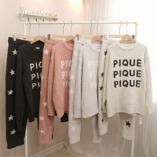 女款情侣款软绵绵加厚睡衣家居服