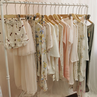 GP外贸原单日系甜美棉质舒适可外穿女睡衣睡裤T恤连衣裙多款合集