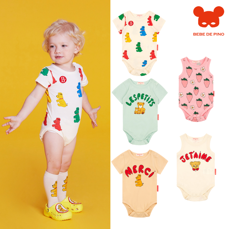 BEBEDEPINO紧身连体衣爬服