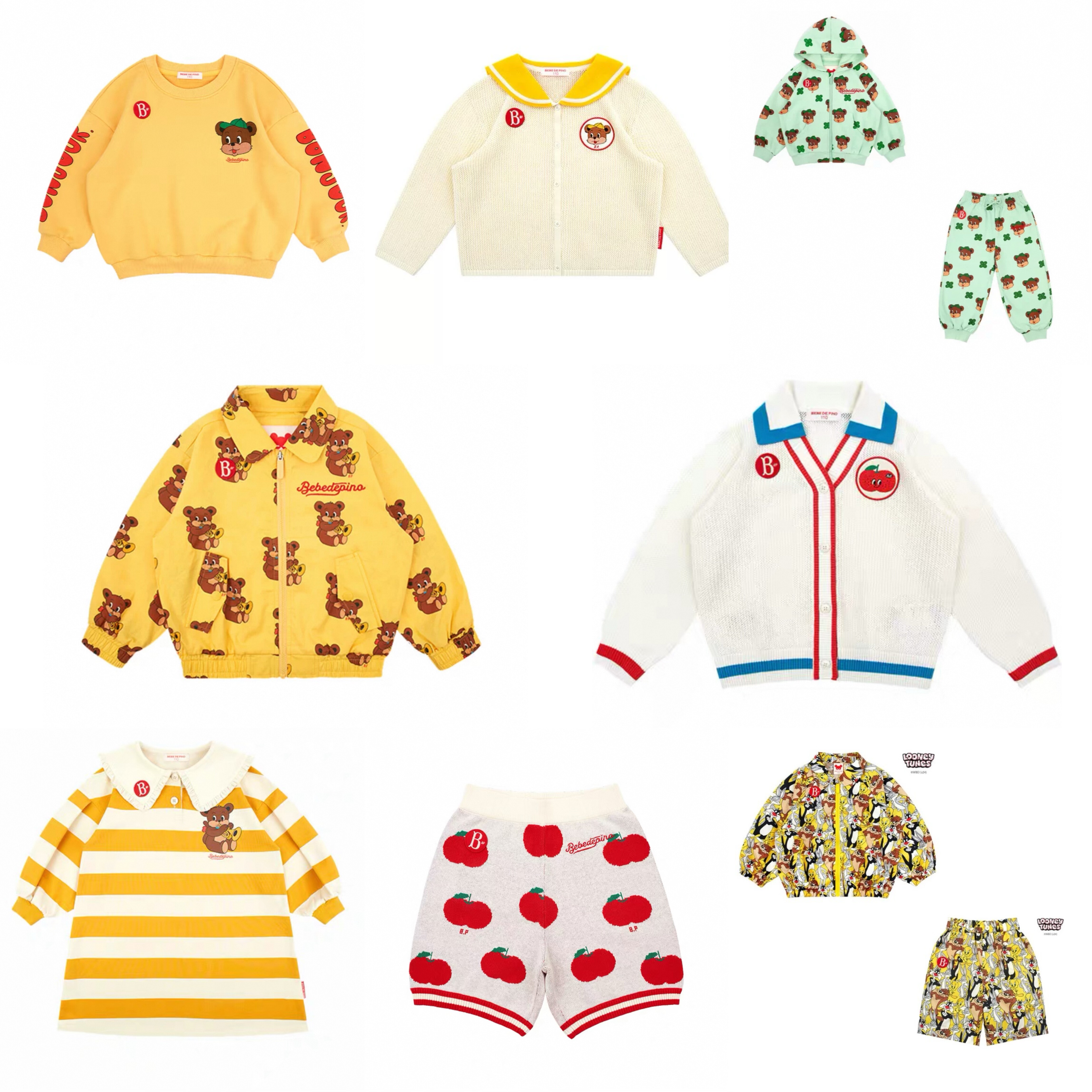 BEBEDEPINO春夏季T恤卫衣套装