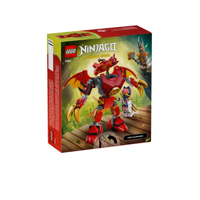 乐高幻影忍者71851凯的神龙机甲战斗包男孩女孩儿童礼物积木玩具