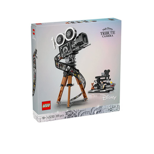 LEGO乐高43230华特迪士尼摄影机摄像机积木拼装益智玩具礼物女孩