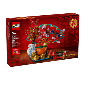 LEGO乐高80117五福迎春益智拼搭积木玩具礼物模型