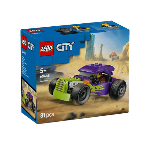 LEGO乐高城市系列60485烈焰跑车男女孩儿童礼物益智拼搭积木玩具