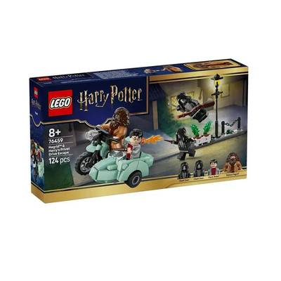 LEGO乐高哈利波特系列76459海格与哈利逃离女贞路积木玩具礼物