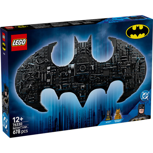 LEGO乐高76330蝙蝠侠标志益智拼搭积木儿童模型玩具