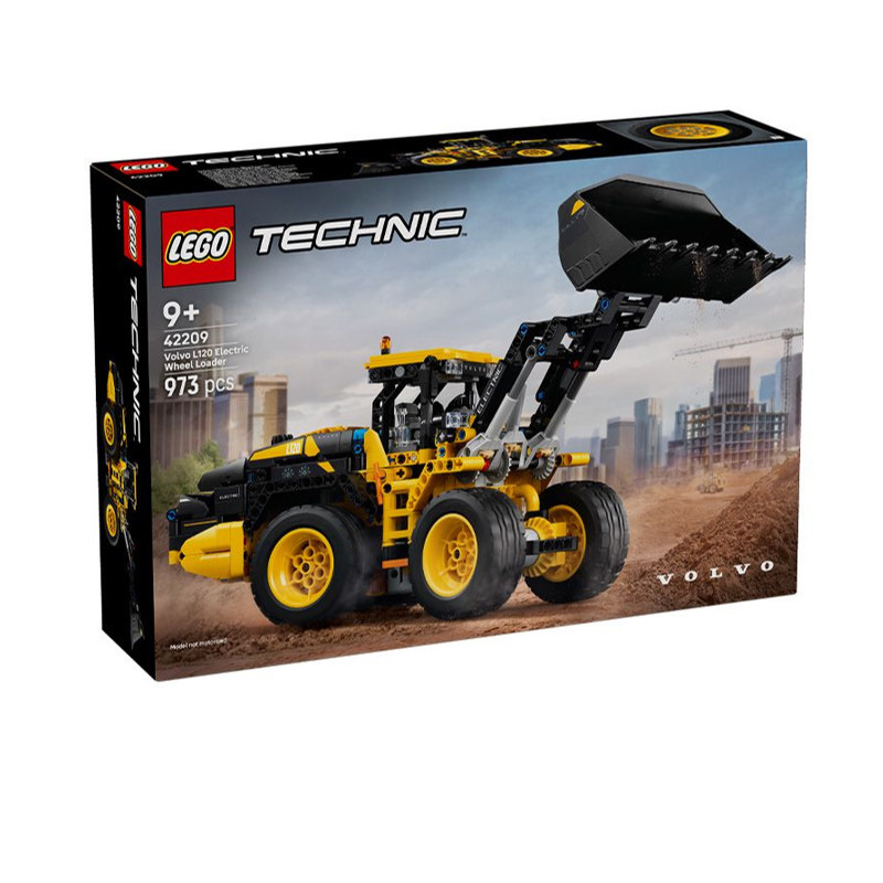 乐高沃尔沃L120轮式装载机
