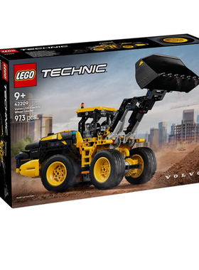 LEGO乐高42209沃尔沃L120 Electric 轮式装载机模型