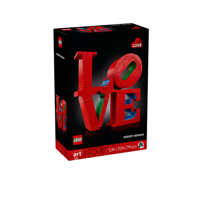 乐高31214LOVE雕塑艺术系列