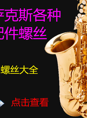 乐器维修配件 中音 次中音高音 萨克斯调节螺丝 穿轴 护裆螺丝