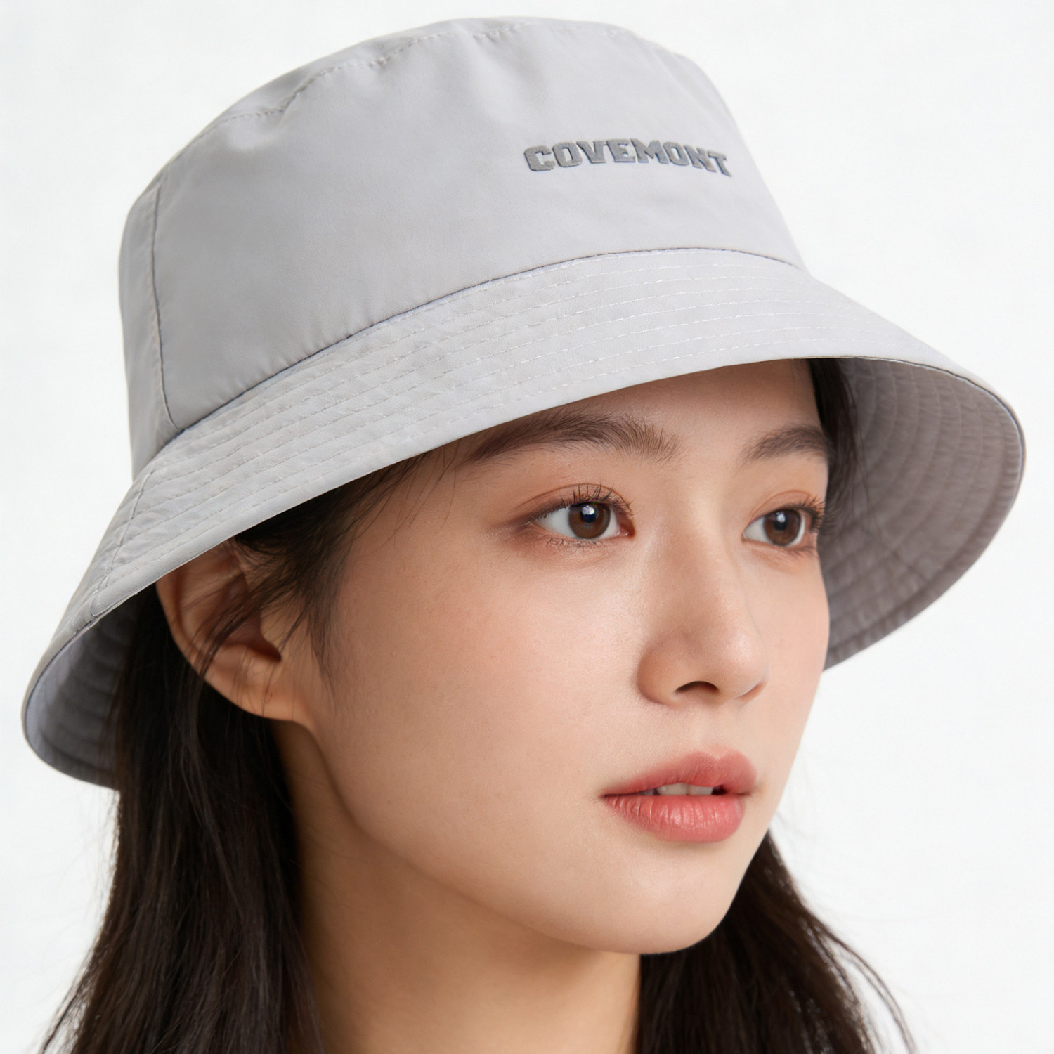 渔夫帽男女压胶防水户外
